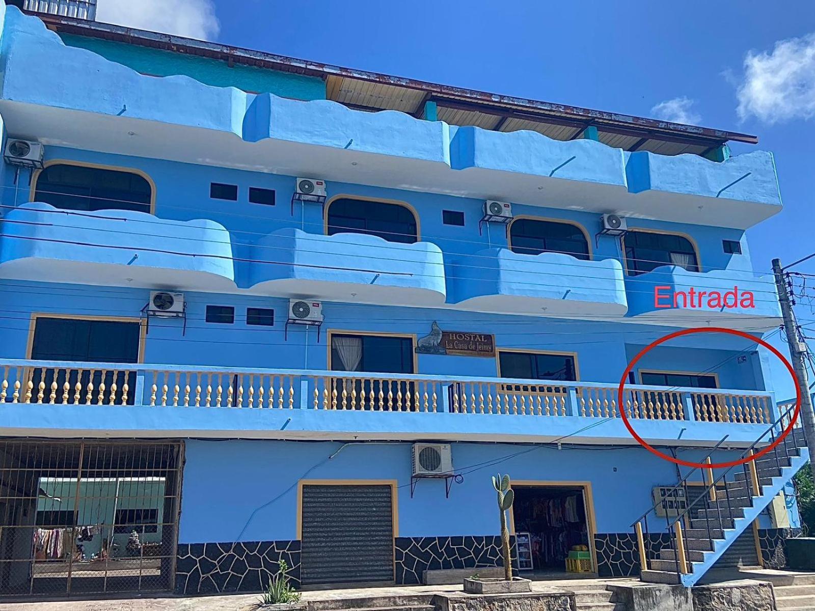 La Casa De Jeimy Hotel Puerto Baquerizo Moreno Bagian luar foto